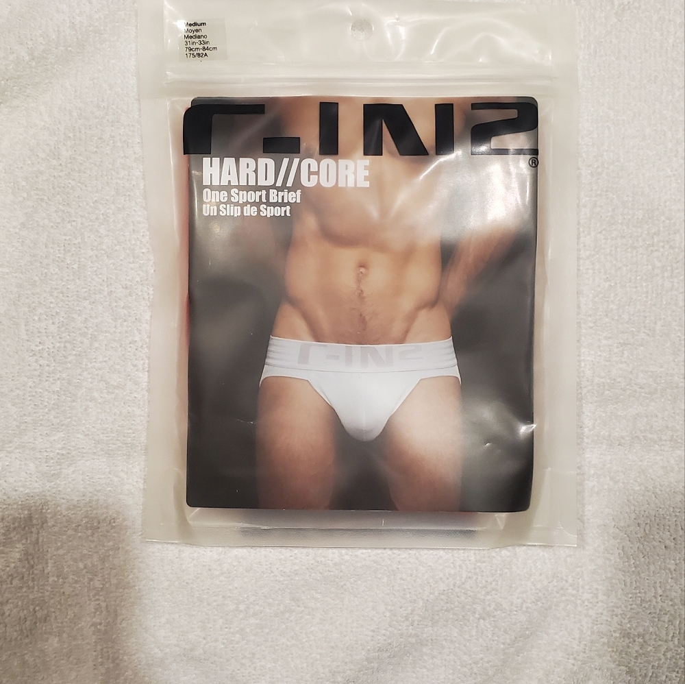 C-in2 H+A+R+D // Core sports brief men's underwear NWT